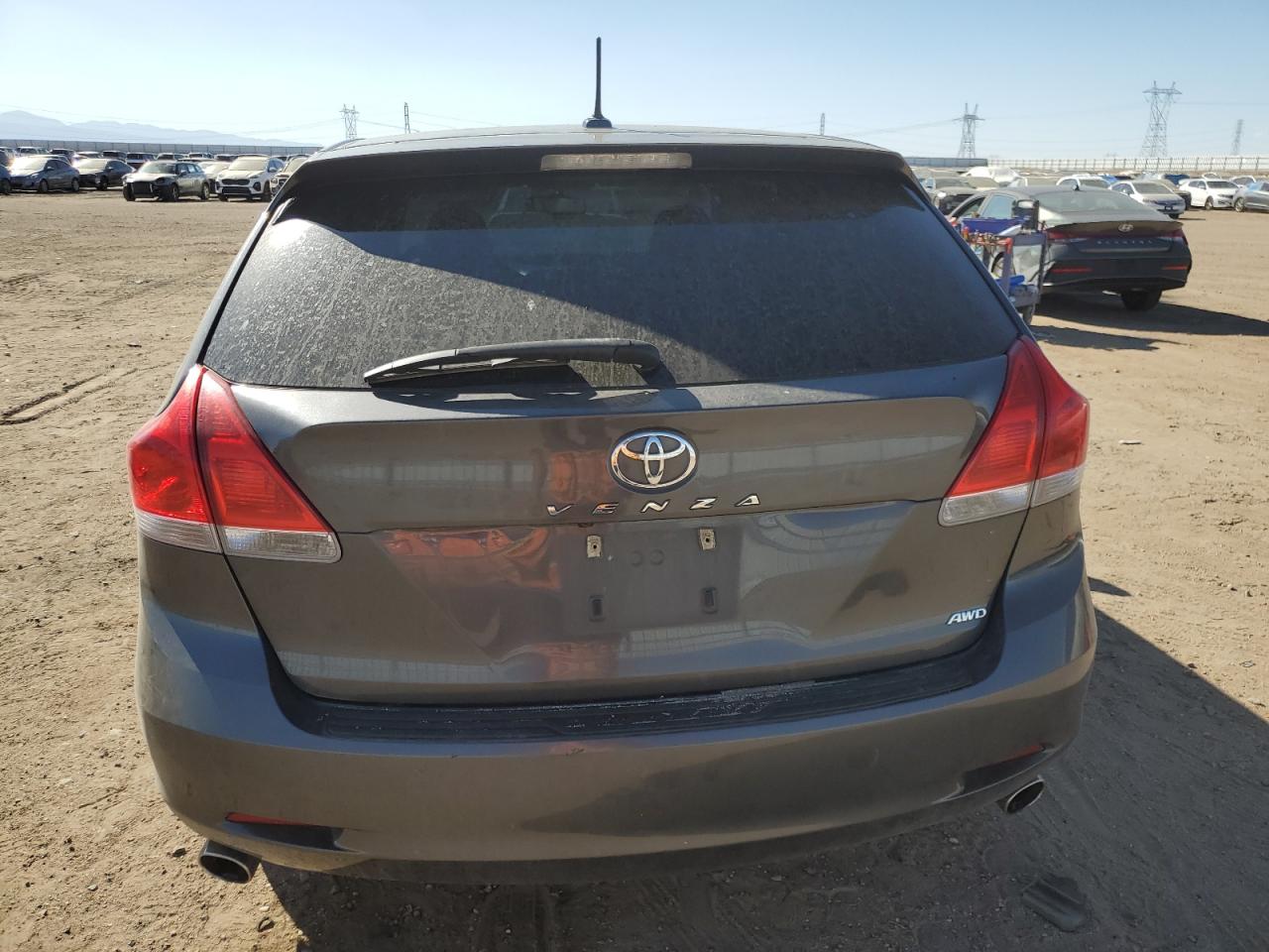 2010 Toyota Venza VIN 4T3BK3BB7AU039216 Copart auction photo, front end / undercarriage damage thumbnail 6