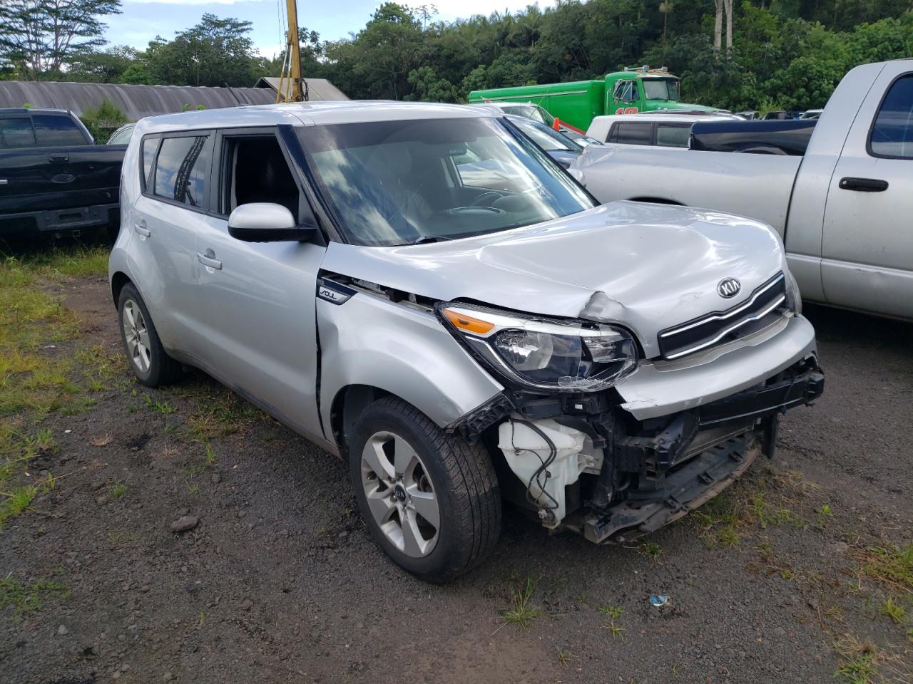 2019 KIA Soul VIN KNDJN2A20K7658204 Copart auction photo, front end damage thumbnail 4