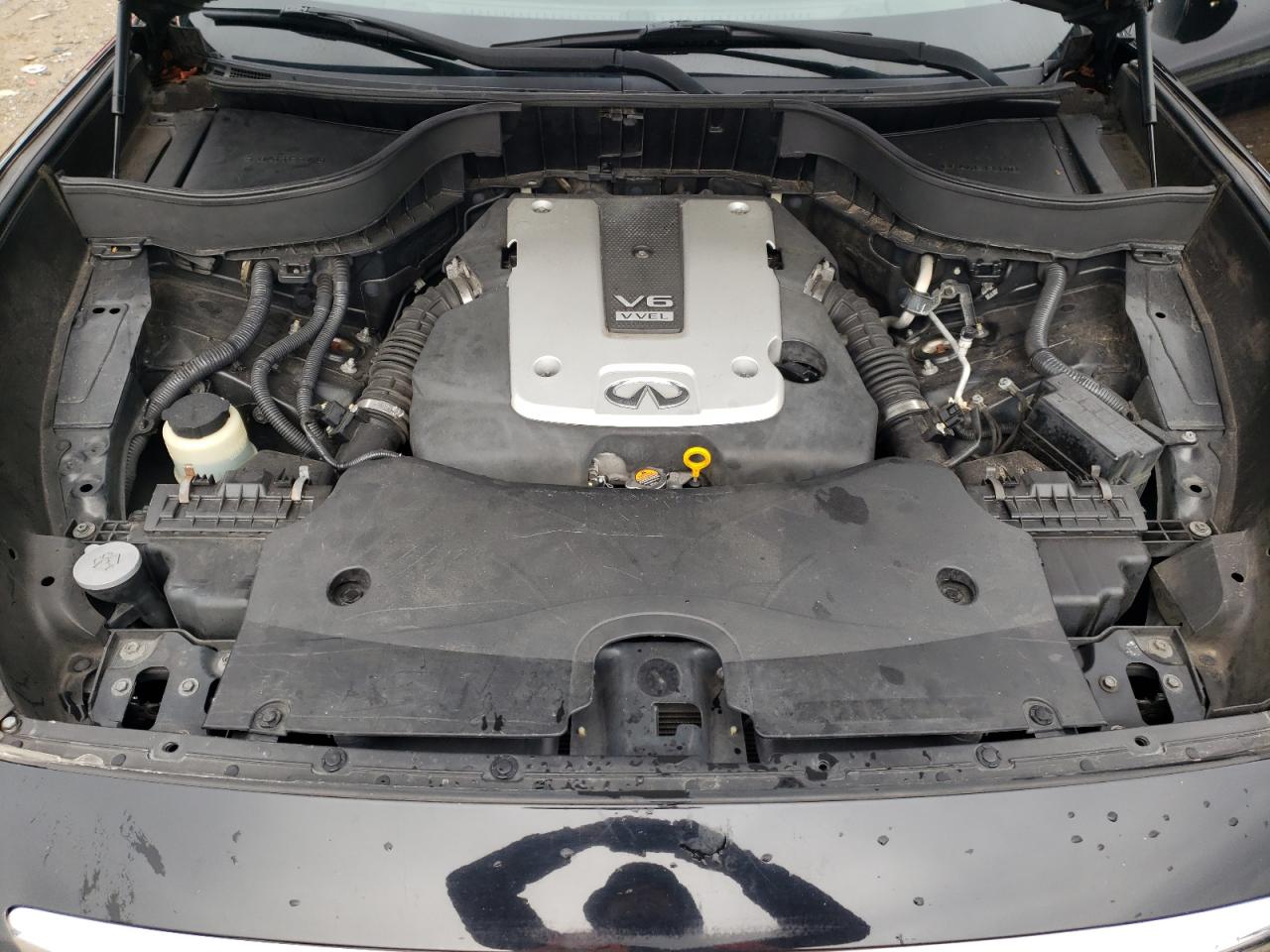 2015 Infiniti QX70 VIN JN8CS1MW7FM481057 Copart auction photo, mechanical / minor dent/scratches damage thumbnail 12