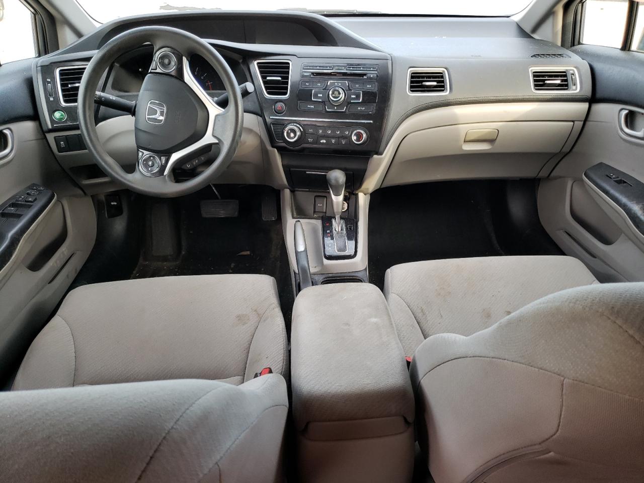 2013 Honda Civic VIN 19XFB2F52DE060135 Copart auction photo, rear end damage thumbnail 8