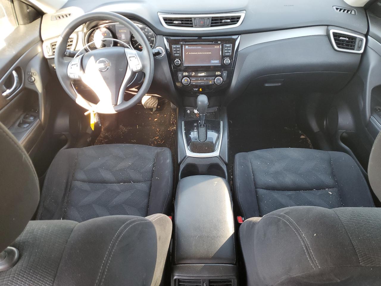 2016 Nissan Rogue VIN JN8AT2MV6GW133581 Copart auction photo, front end / side damage thumbnail 8