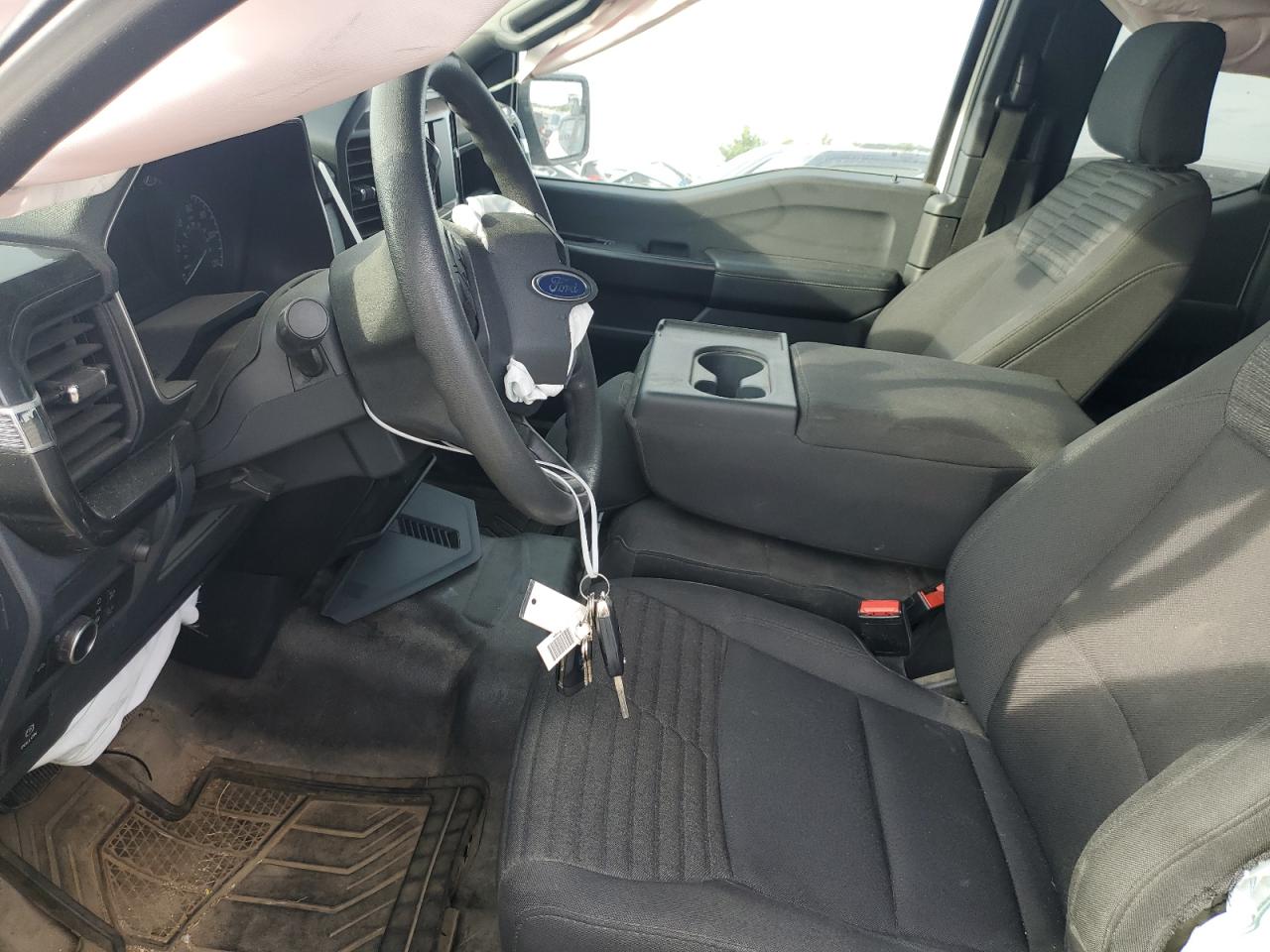 2022 Ford F-150 VIN 1FTEX1EP9NKE31560 Copart auction photo, all over damage thumbnail 7
