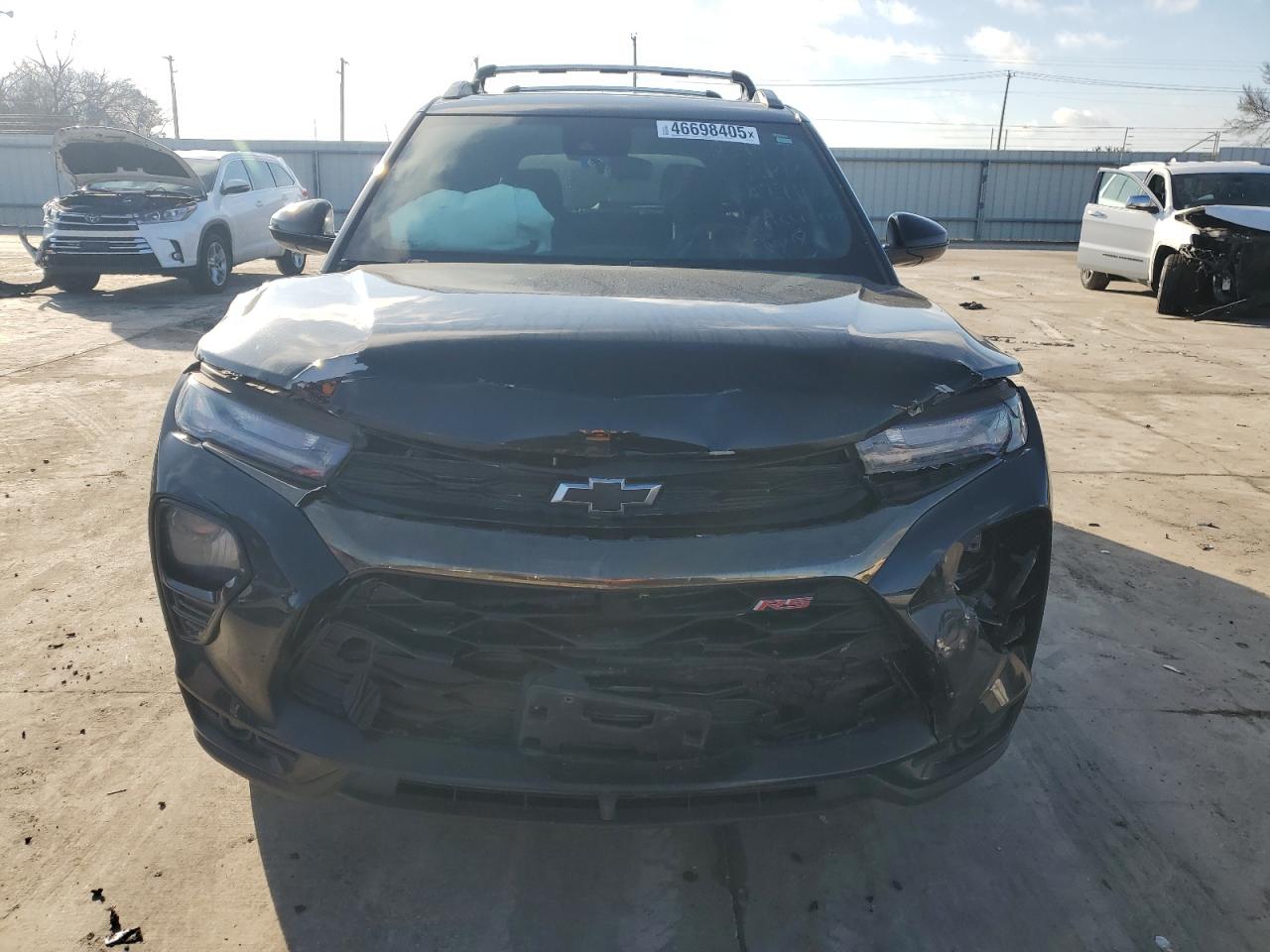 2022 Chevrolet TrailBlazer VIN KL79MTSL4NB070162 Copart auction photo, rear end / front end damage thumbnail 5