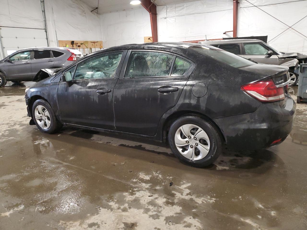 2014 Honda Civic VIN 2HGFB2F53EH523164 Copart auction photo, front end damage thumbnail 2