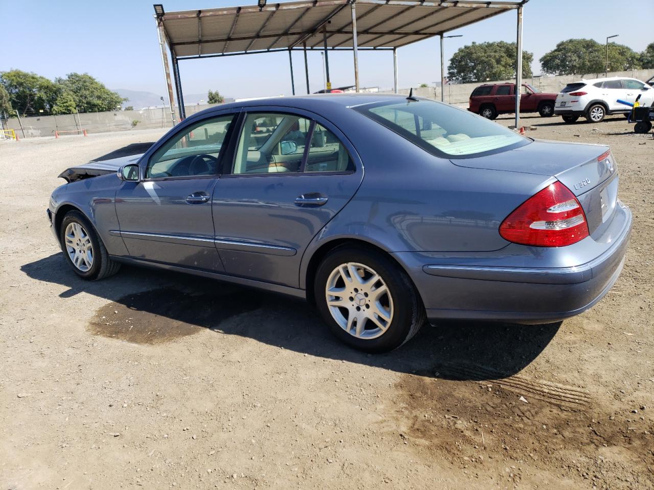 2003 Mercedes-Benz E-klasse VIN WDBUF65J83A220794 Copart auction photo, front end damage thumbnail 2