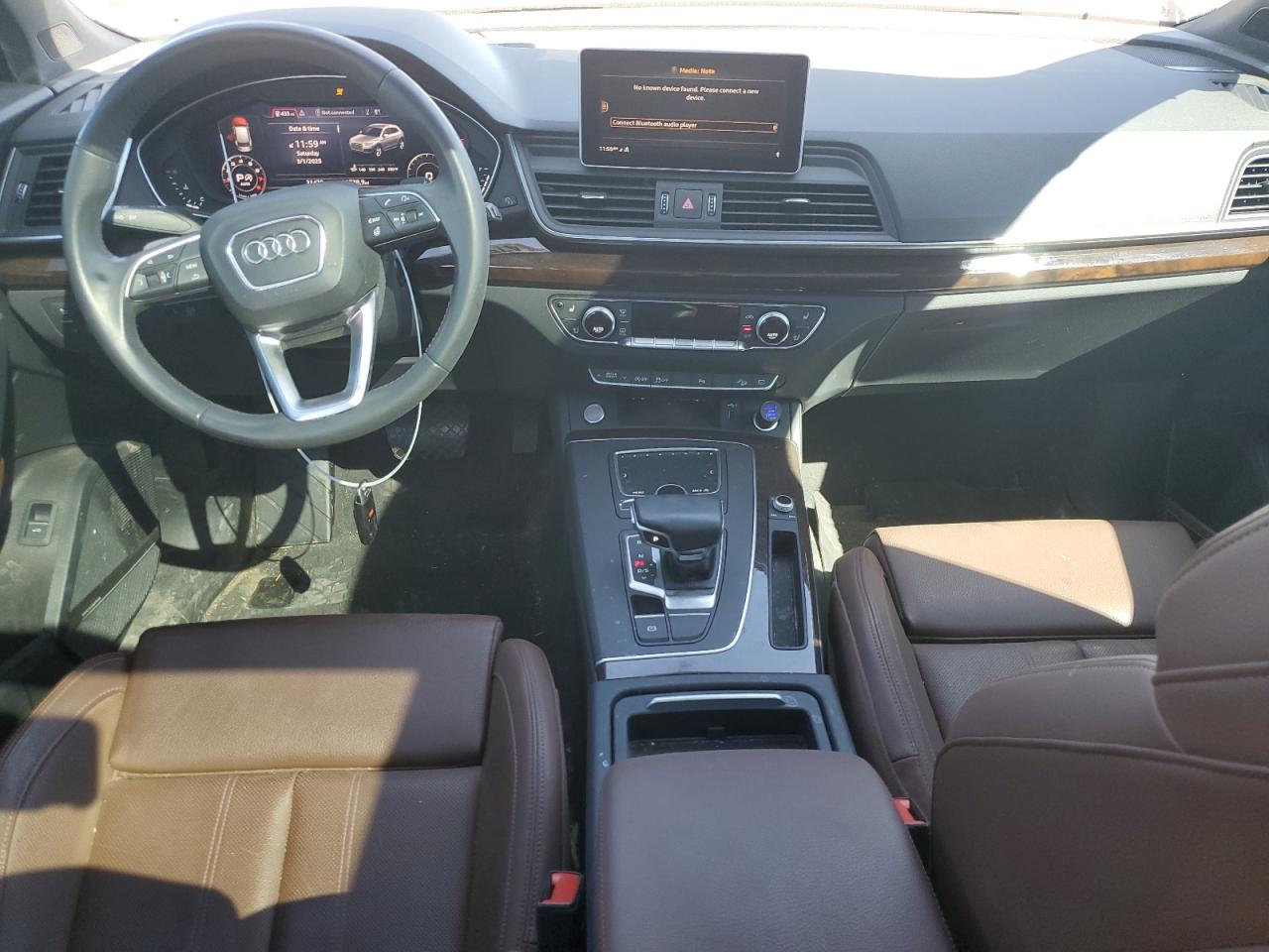 2018 Audi Q5 VIN WA1BNAFY0J2196163 Copart auction photo, front end damage thumbnail 8