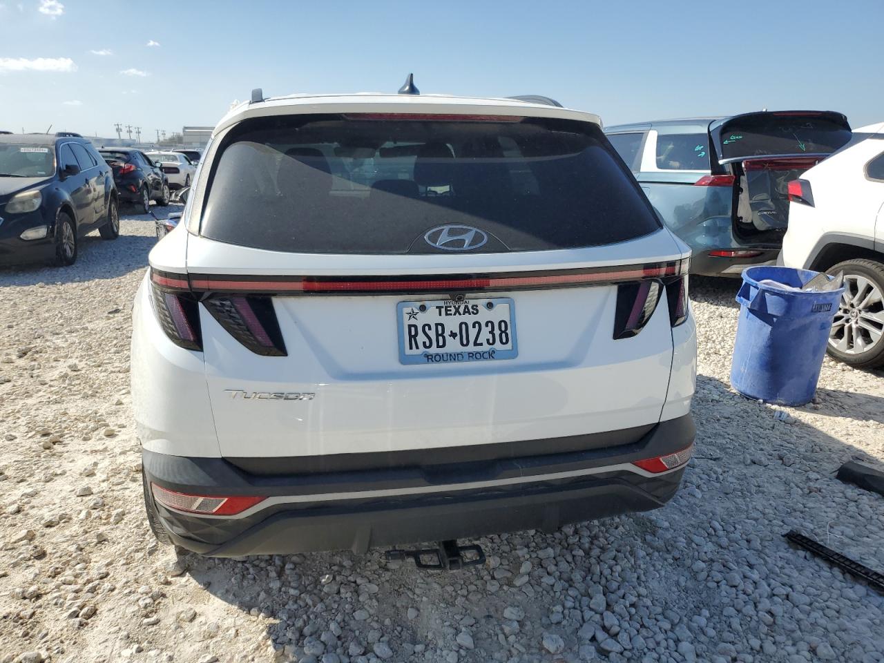 2022 Hyundai Tucson VIN 5NMJB3AE7NH110111 Copart auction photo, side damage thumbnail 6