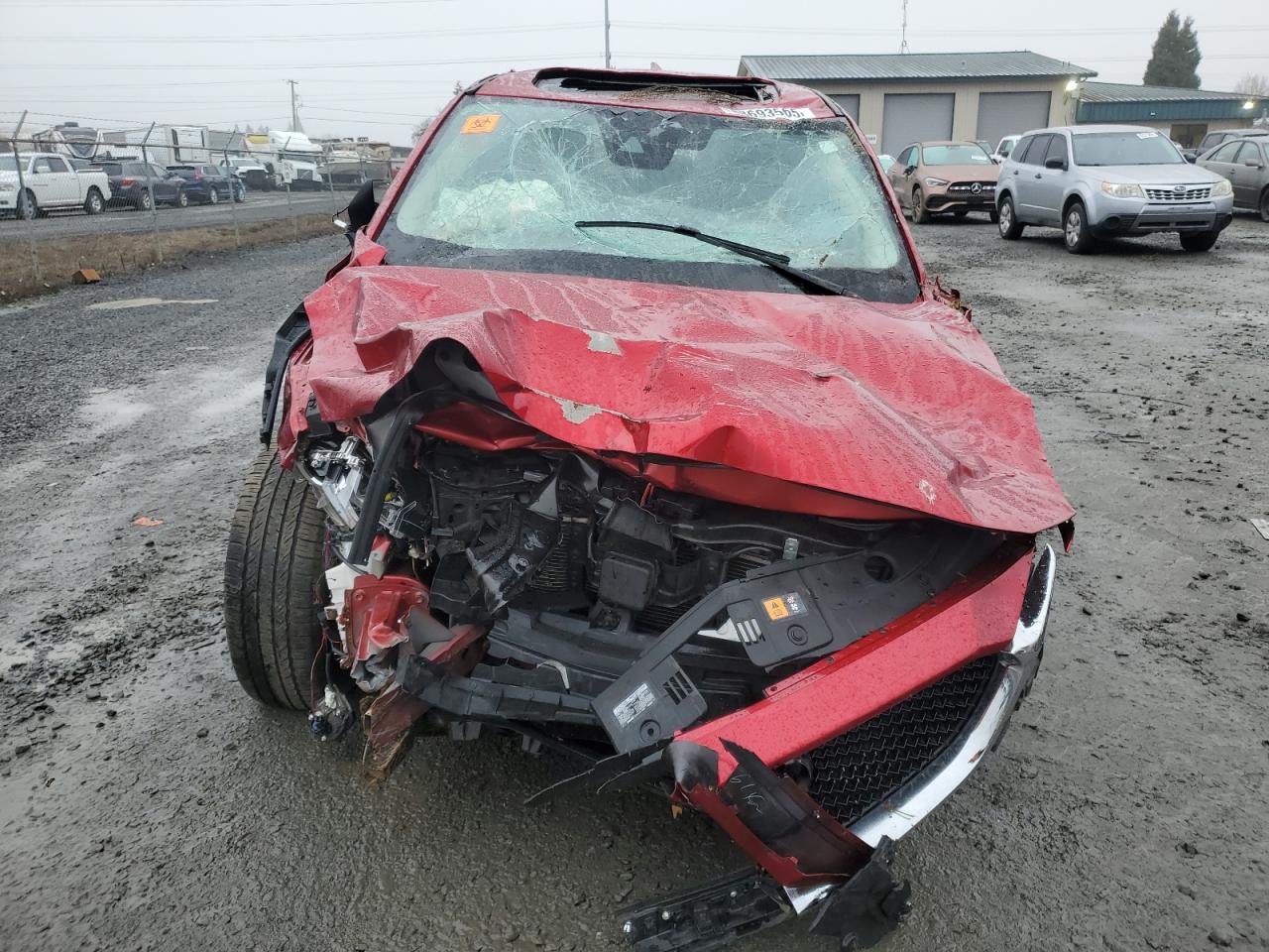 2018 Mazda CX-5 VIN JM3KFBDM2J0432713 Copart auction photo, all over damage thumbnail 5