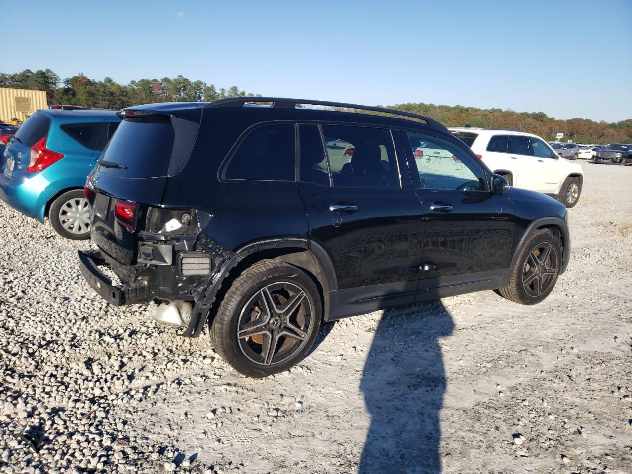 2020 Mercedes-Benz GLB VIN W1N4M4GB8LW035349 Copart auction photo, rear end / minor dent/scratches damage thumbnail 3