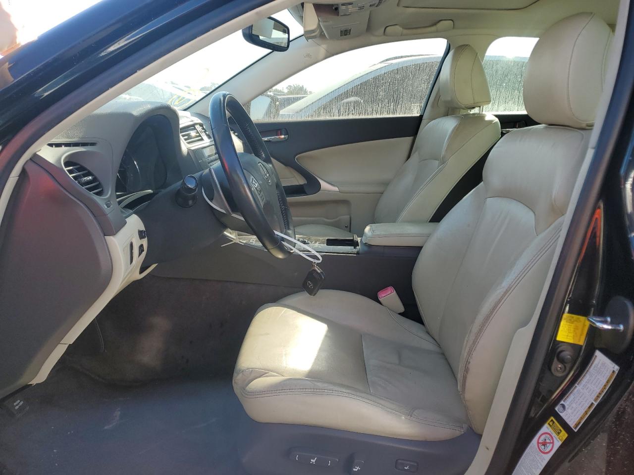 2012 Lexus IS VIN JTHBF5C23C5163507 Copart auction photo, front end / minor dent/scratches damage thumbnail 7