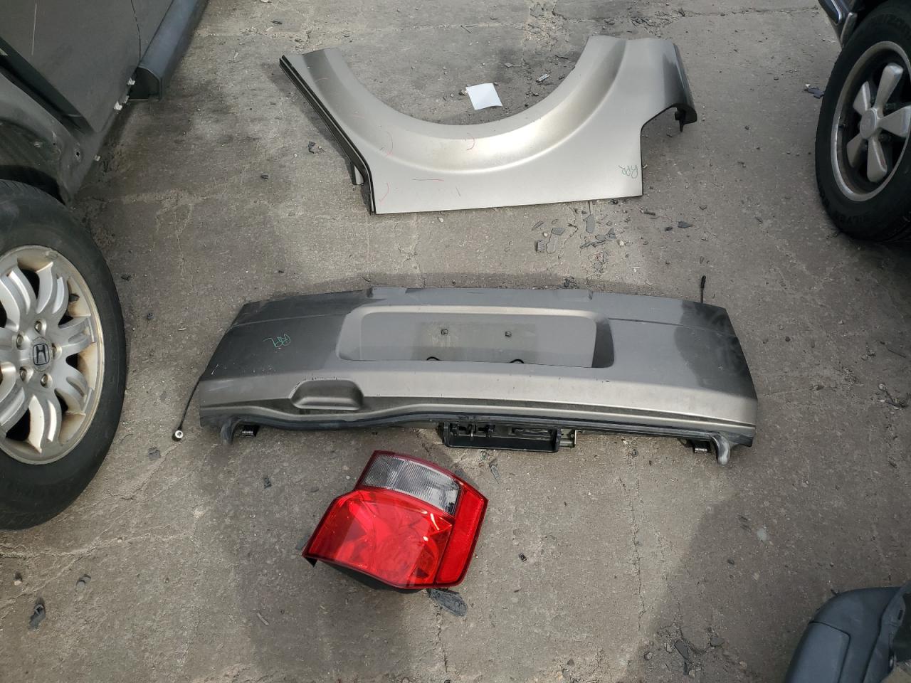 2007 Honda Element VIN 5J6YH28717L010273 Copart auction photo, rear end damage thumbnail 13