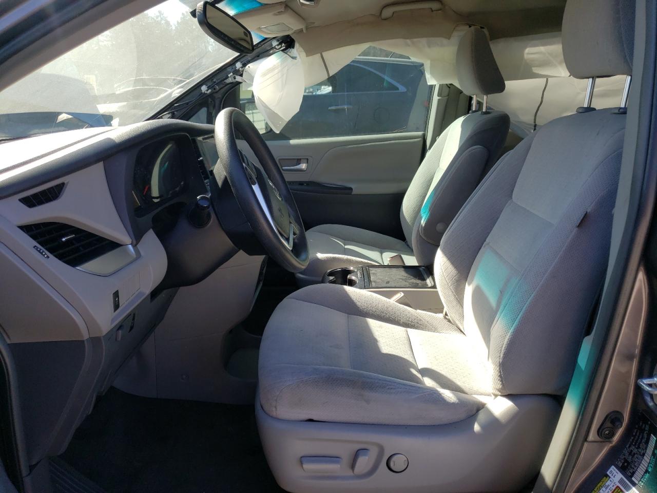 2016 Toyota Sienna VIN 5TDKK3DC7GS691821 Copart auction photo, all over / undercarriage damage thumbnail 7