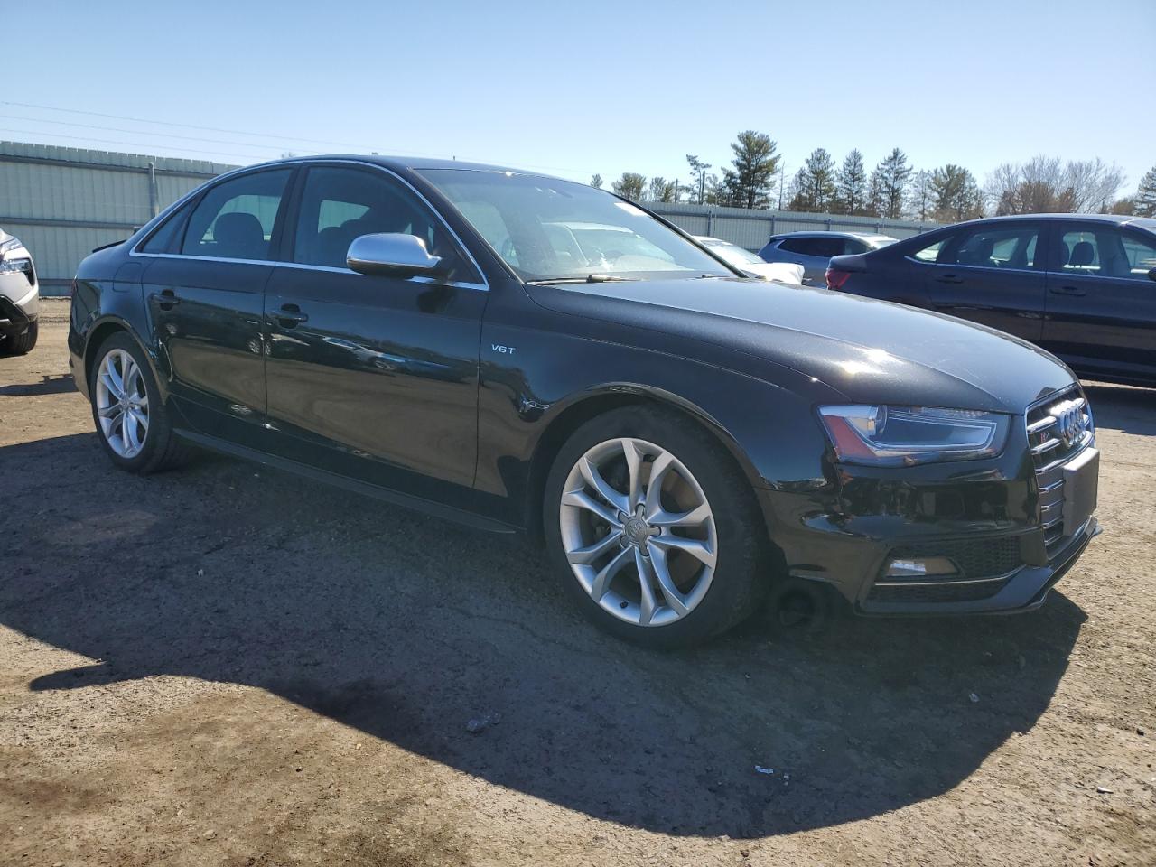 2015 Audi RS4 VIN WAUDGAFL4FA098261 Copart auction photo, rear end damage thumbnail 4