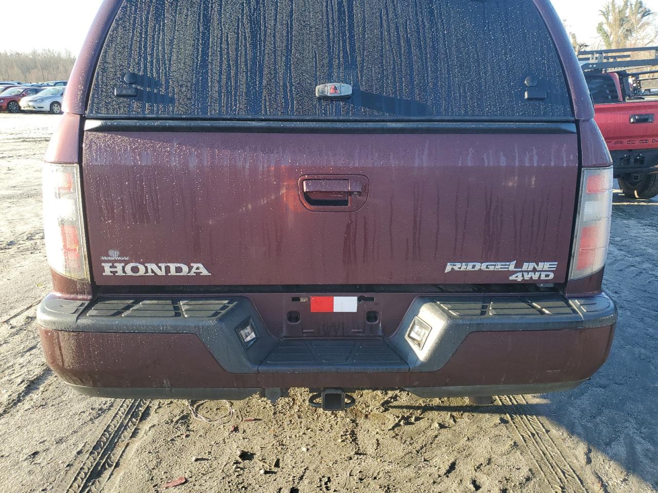 2012 Honda Ridgeline VIN 5FPYK1F53CB461163 Copart auction photo, front end damage thumbnail 6