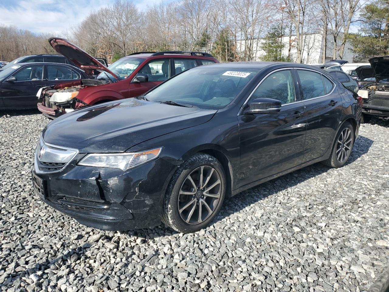 2015 Acura TLX VIN 19UUB3F54FA006162 - Copart auction photo