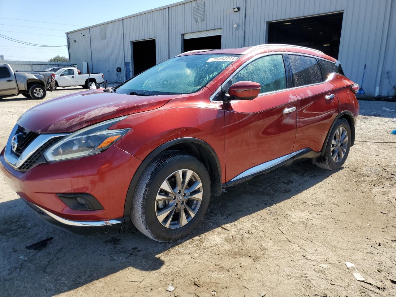 2018 Nissan Murano VIN 5N1AZ2MG9JN154512