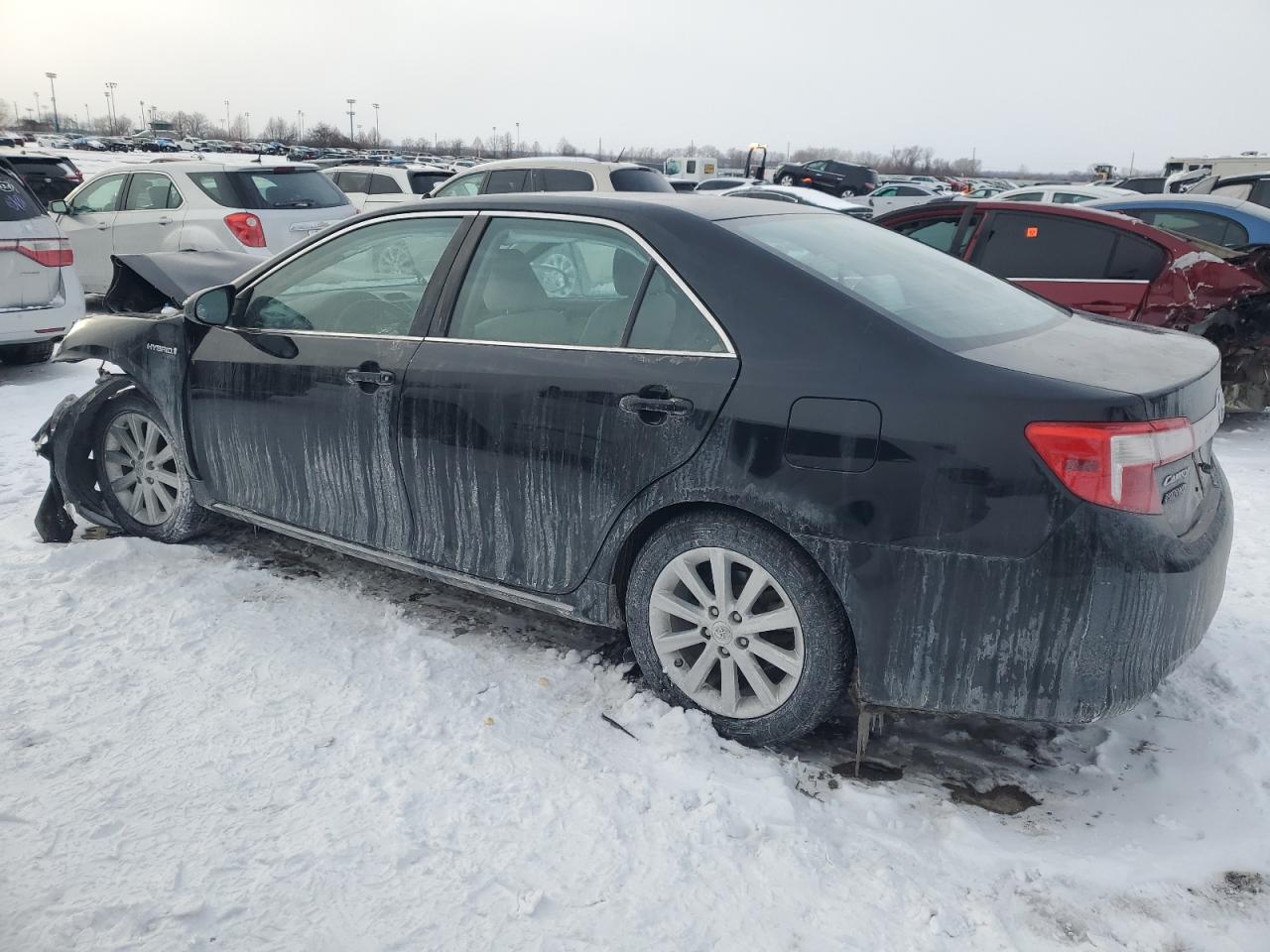 2013 Toyota Camry VIN 4T1BD1FK3DU063907 Copart auction photo, front end damage thumbnail 2