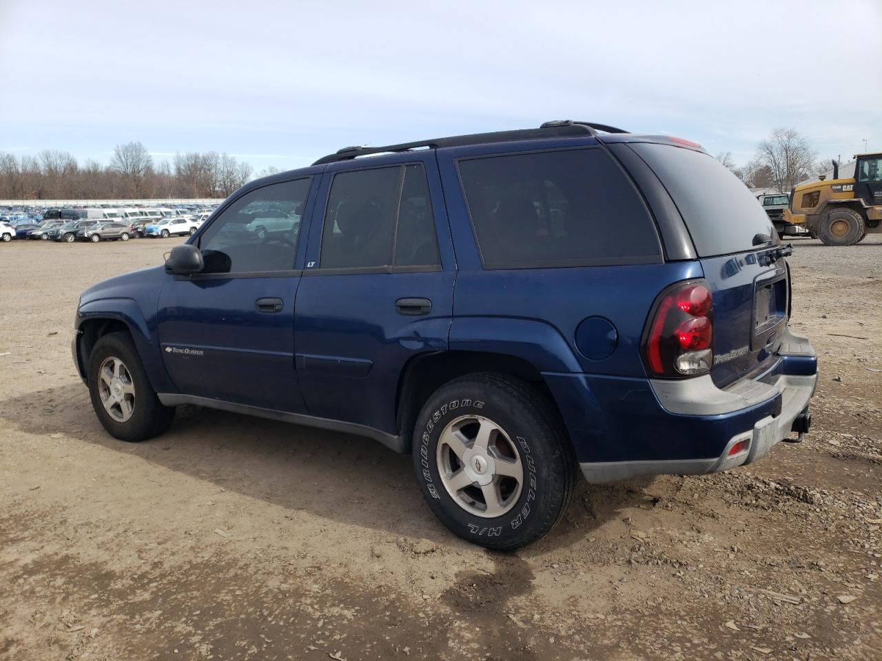 2003 Chevrolet TrailBlazer VIN 1GNDT13S432270585 Copart auction photo, side / front end damage thumbnail 2