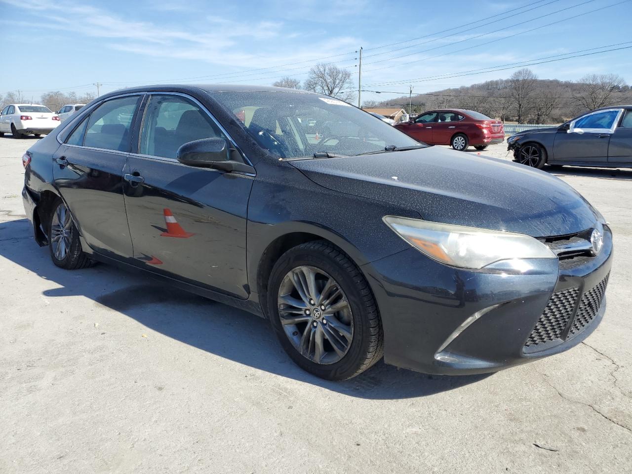 2015 Toyota Camry VIN 4T1BF1FK6FU113115 Copart auction photo, rear end / side damage thumbnail 4