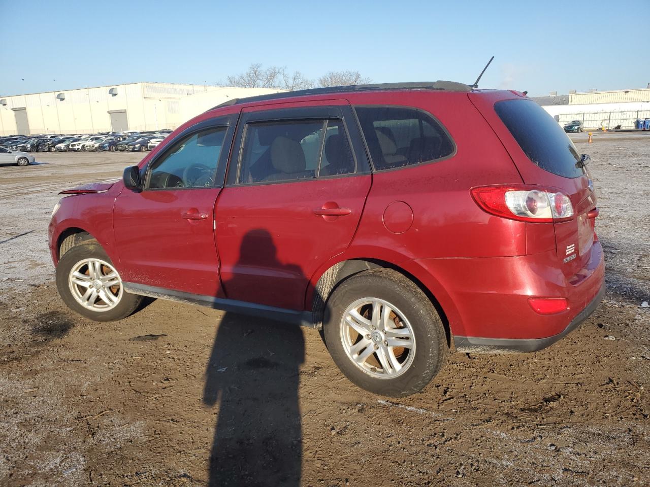 2011 Hyundai Santa Fe VIN 5XYZGDAB8BG069221 Copart auction photo, front end / minor dent/scratches damage thumbnail 2