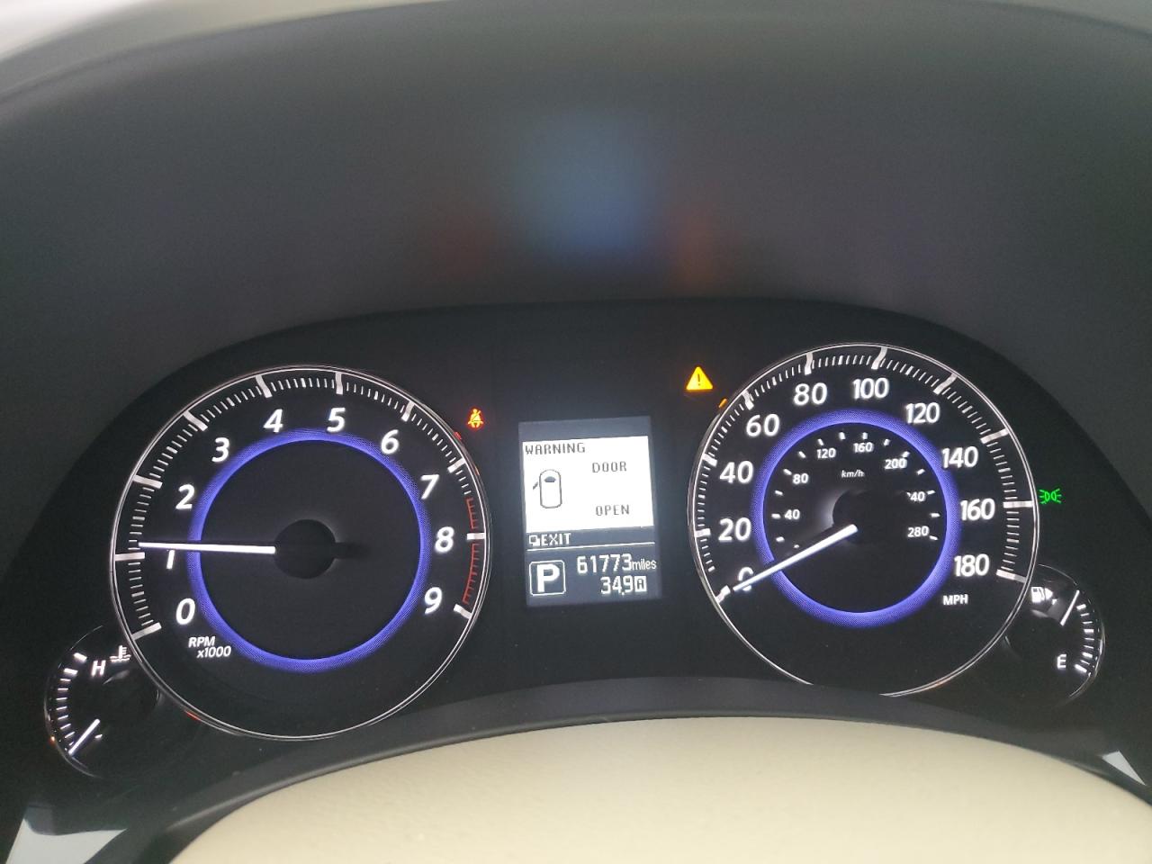 2016 Infiniti QX70 VIN JN8CS1MU7GM670825 Copart auction photo, side / front end damage thumbnail 9