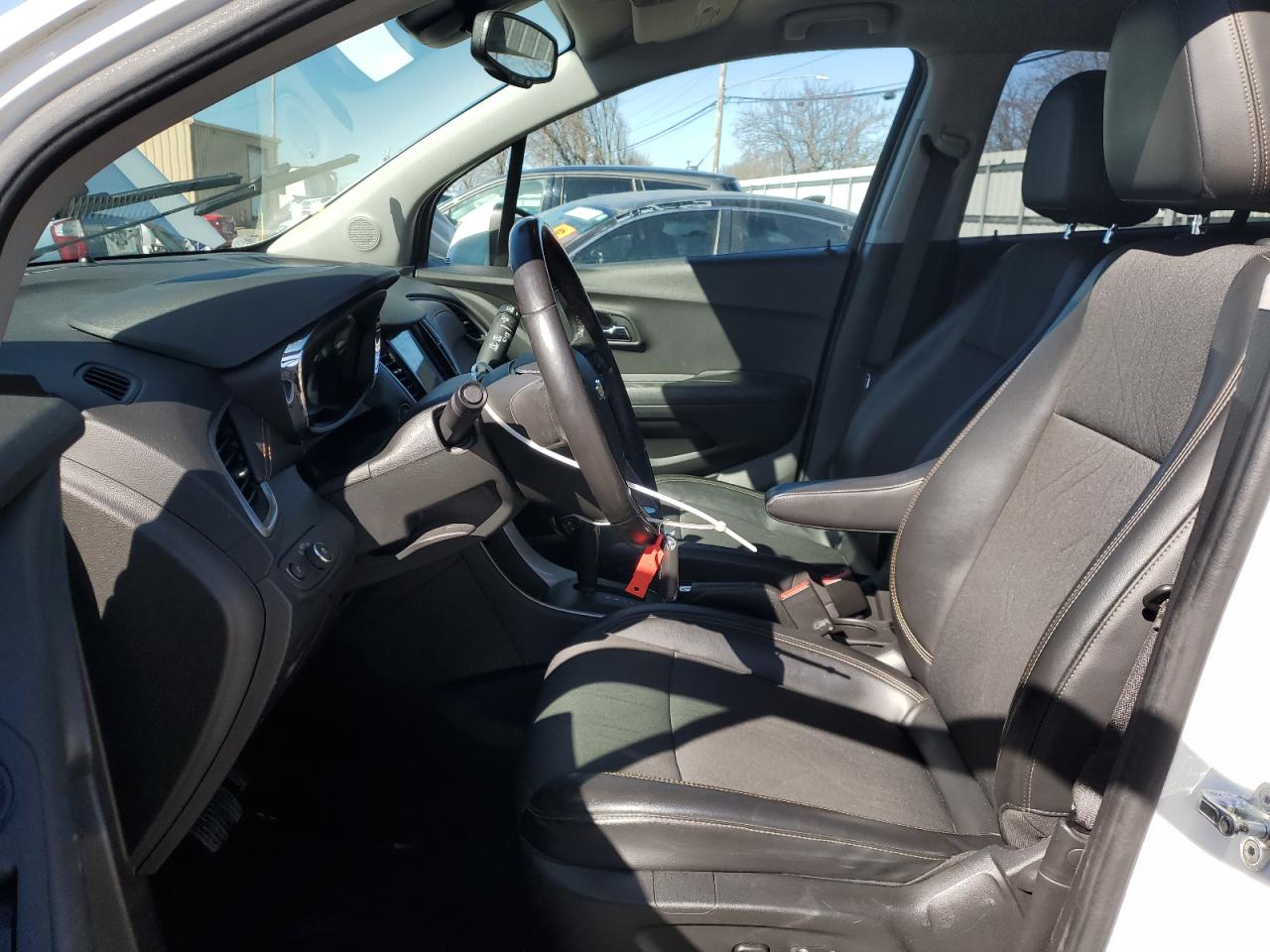 2019 Chevrolet Trax VIN KL7CJPSB9KB906220 Copart auction photo, front end / undercarriage damage thumbnail 7