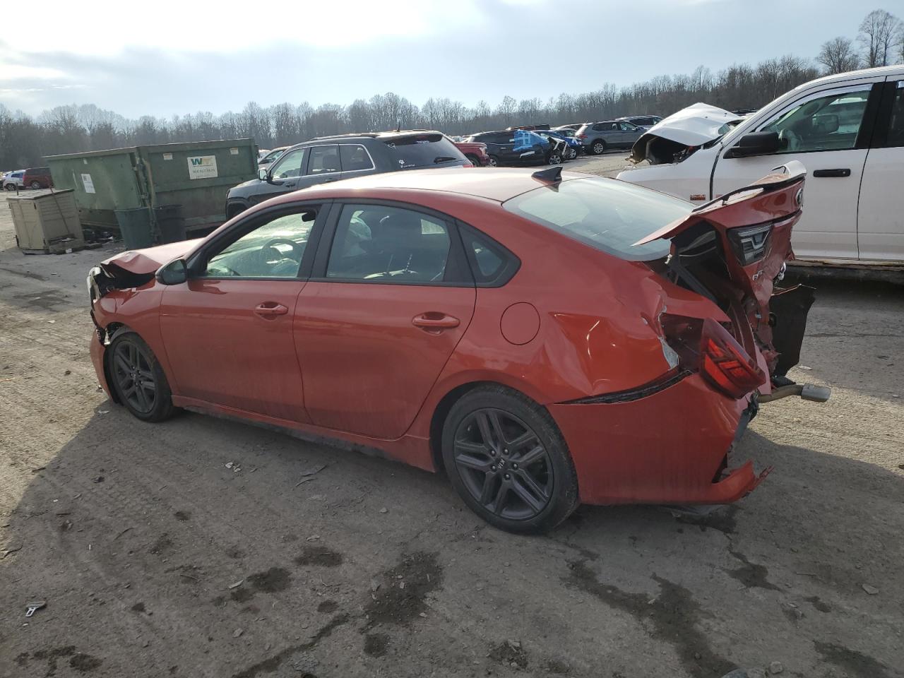2021 KIA Forte VIN 3KPF34AD7ME293242 Copart auction photo, all over damage thumbnail 2