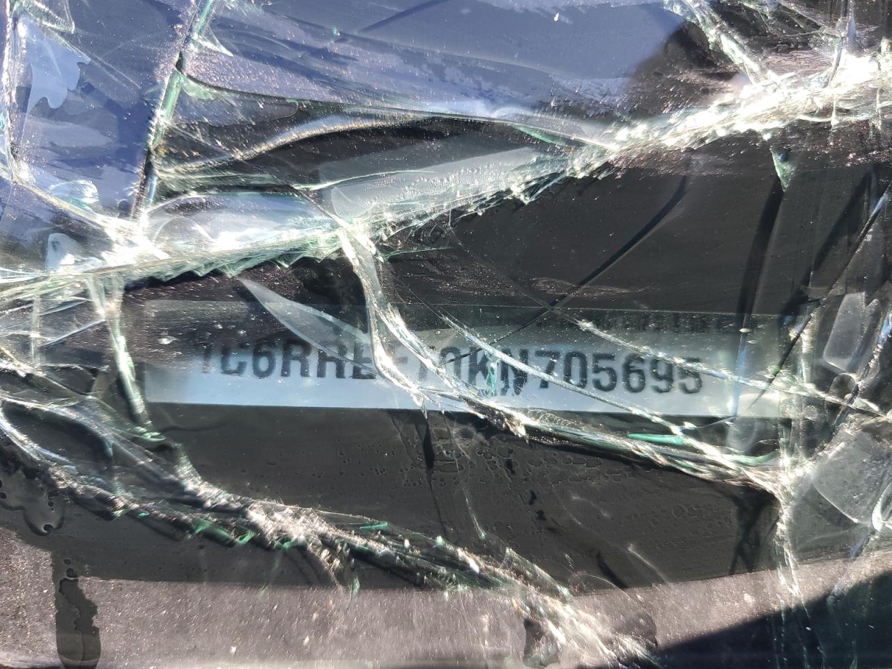 2019 RAM 1500 VIN 1C6RREFT0KN705695 Copart auction photo, all over damage thumbnail 12