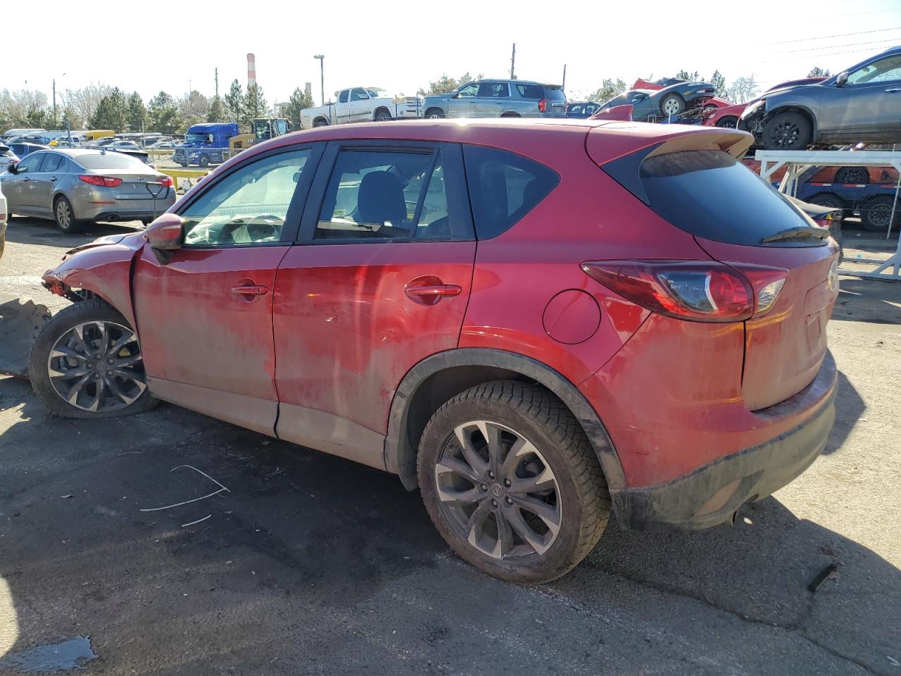 2016 Mazda CX-5 VIN JM3KE4DY0G0838533 Copart auction photo, front end damage thumbnail 2