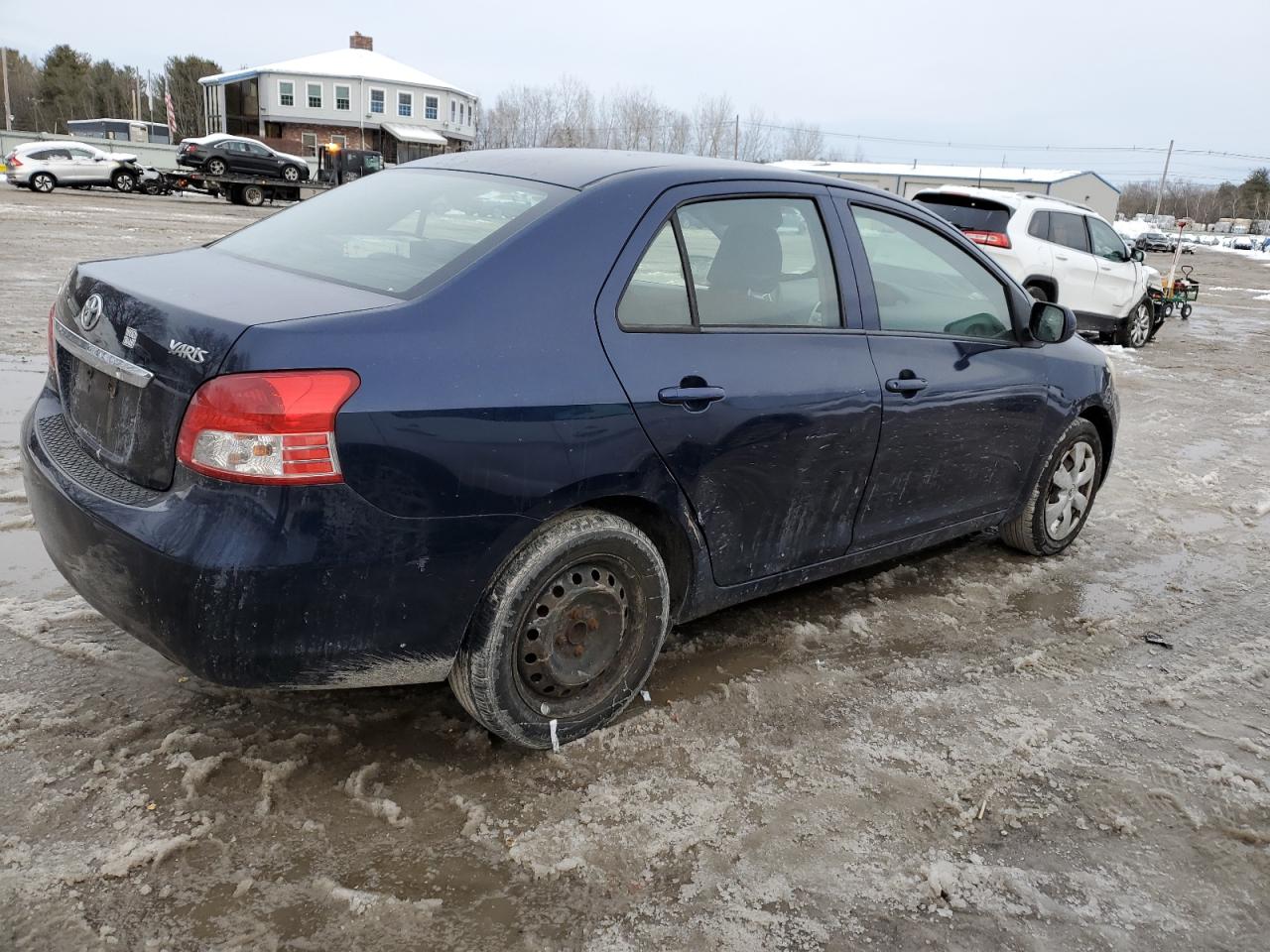 2007 Toyota Yaris VIN JTDBT923471109626 Copart auction photo, front end damage thumbnail 3