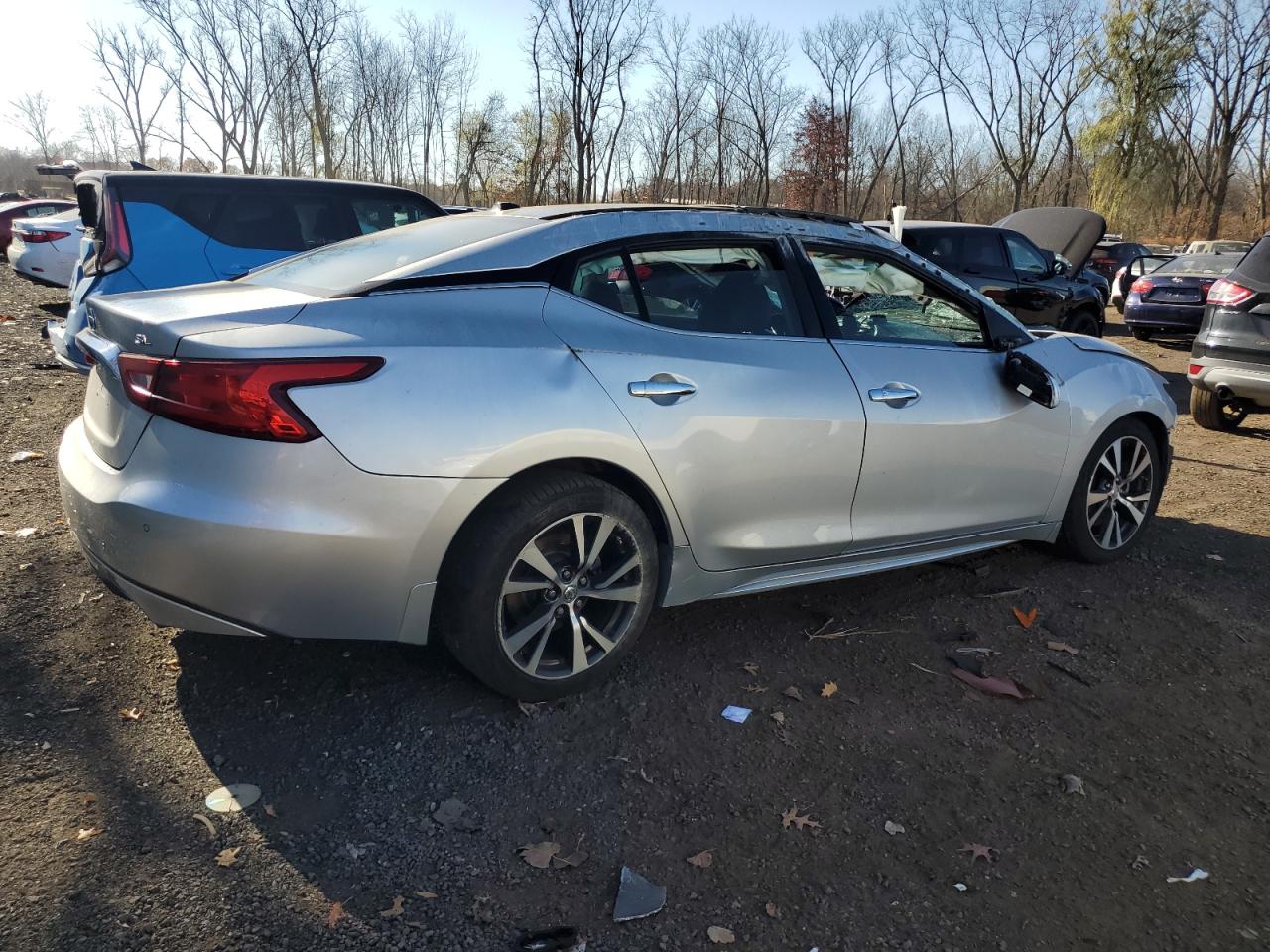 2017 Nissan Maxima VIN 1N4AA6AP2HC436252 Copart auction photo, rollover damage thumbnail 3
