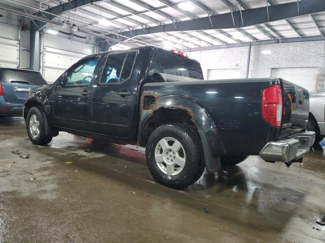 2008 Nissan Navara (Frontier) VIN 1N6AD07W08C421677 Copart auction photo, top/roof / undercarriage damage thumbnail 2