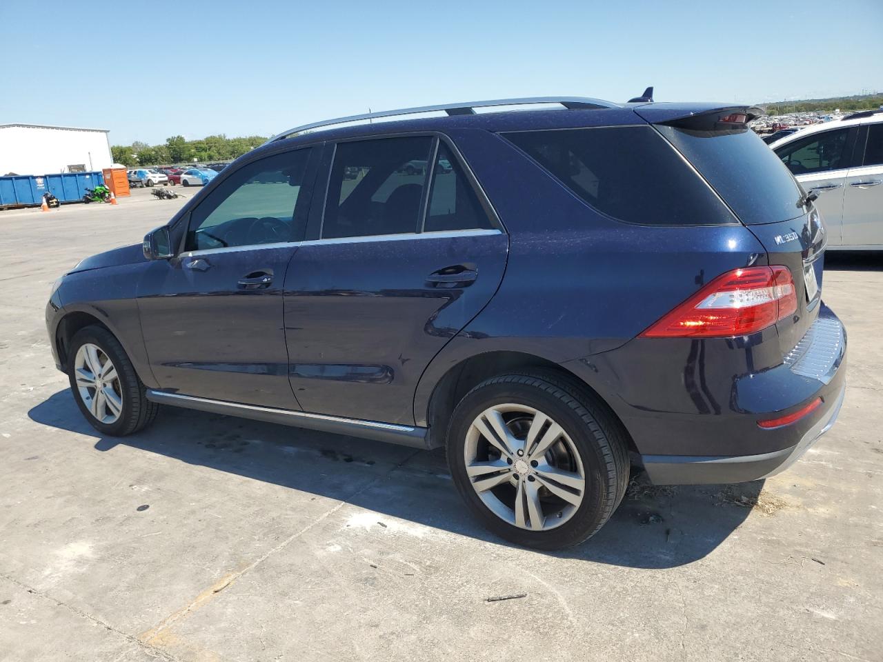 2013 Mercedes-Benz M-klasse VIN 4JGDA5JB4DA229949 Copart auction photo, front end damage thumbnail 2