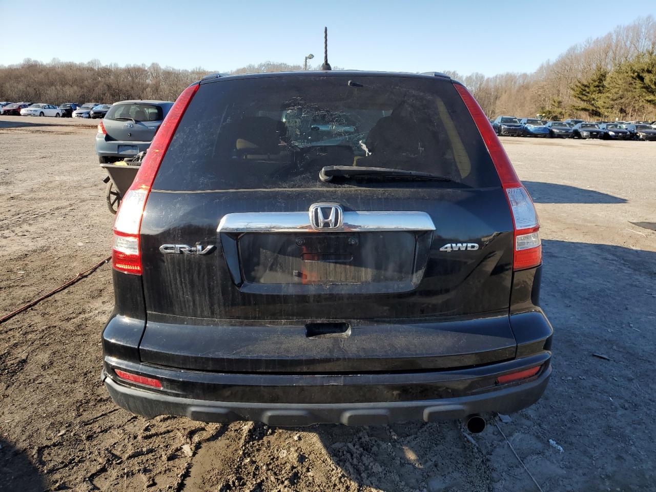2010 Honda CR-V VIN 5J6RE4H57AL029019 Copart auction photo, front end / side damage thumbnail 6