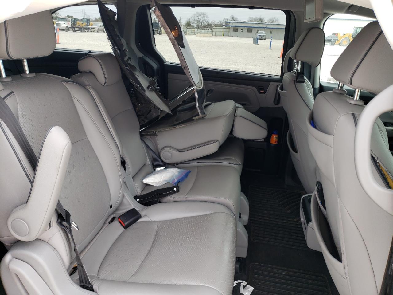 2022 Honda Odyssey VIN 5FNRL6H91NB004605 Copart auction photo, front end / side damage thumbnail 11