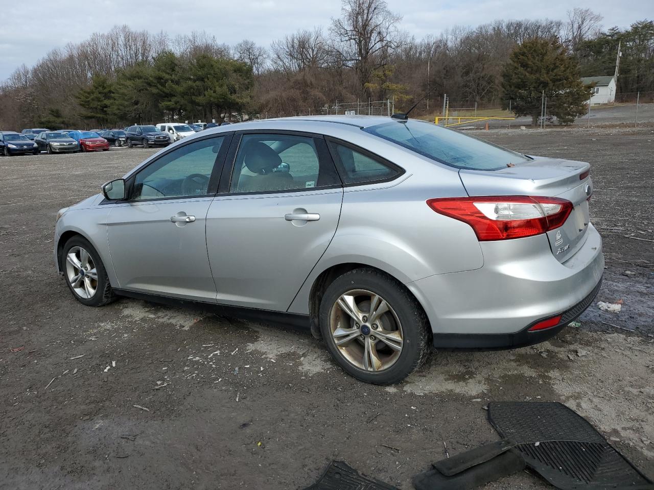 2014 Ford Focus VIN 1FADP3F2XEL126028 Copart auction photo, rear end / side damage thumbnail 2