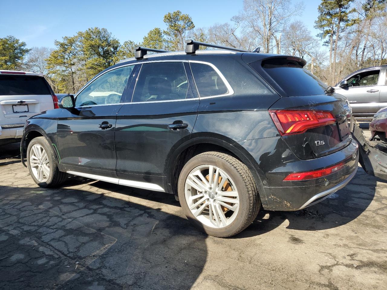 2019 Audi Q5 VIN WA1CNAFY9K2024865 Copart auction photo, front end damage thumbnail 2