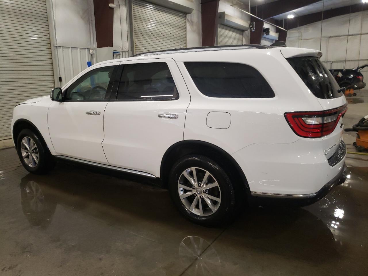 2015 Dodge Durango VIN 1C4RDJDGXFC185819 Copart auction photo, front end damage thumbnail 2