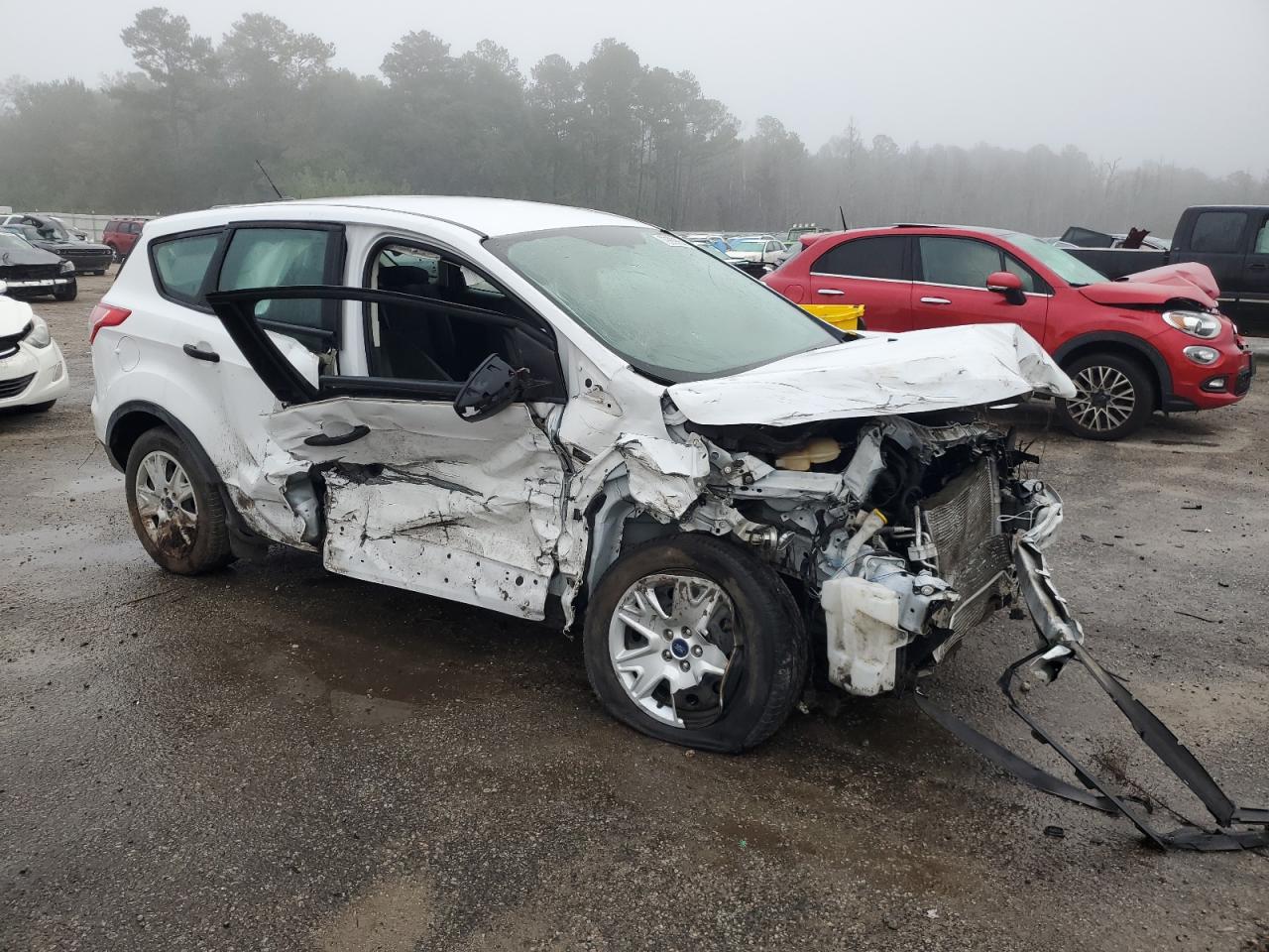 2014 Ford Escape VIN 1FMCU0F74EUB54681 Copart auction photo, all over damage thumbnail 4