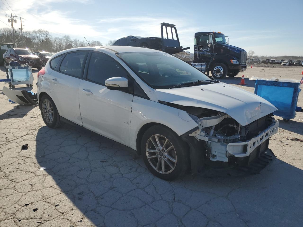 2016 Ford Focus VIN 1FADP3K21GL268910 Copart auction photo, front end damage thumbnail 4