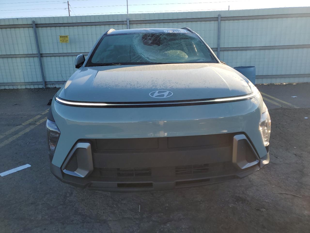 2024 Hyundai Kona VIN KM8HBCAB6RU175529 Copart auction photo, top/roof / side damage thumbnail 5