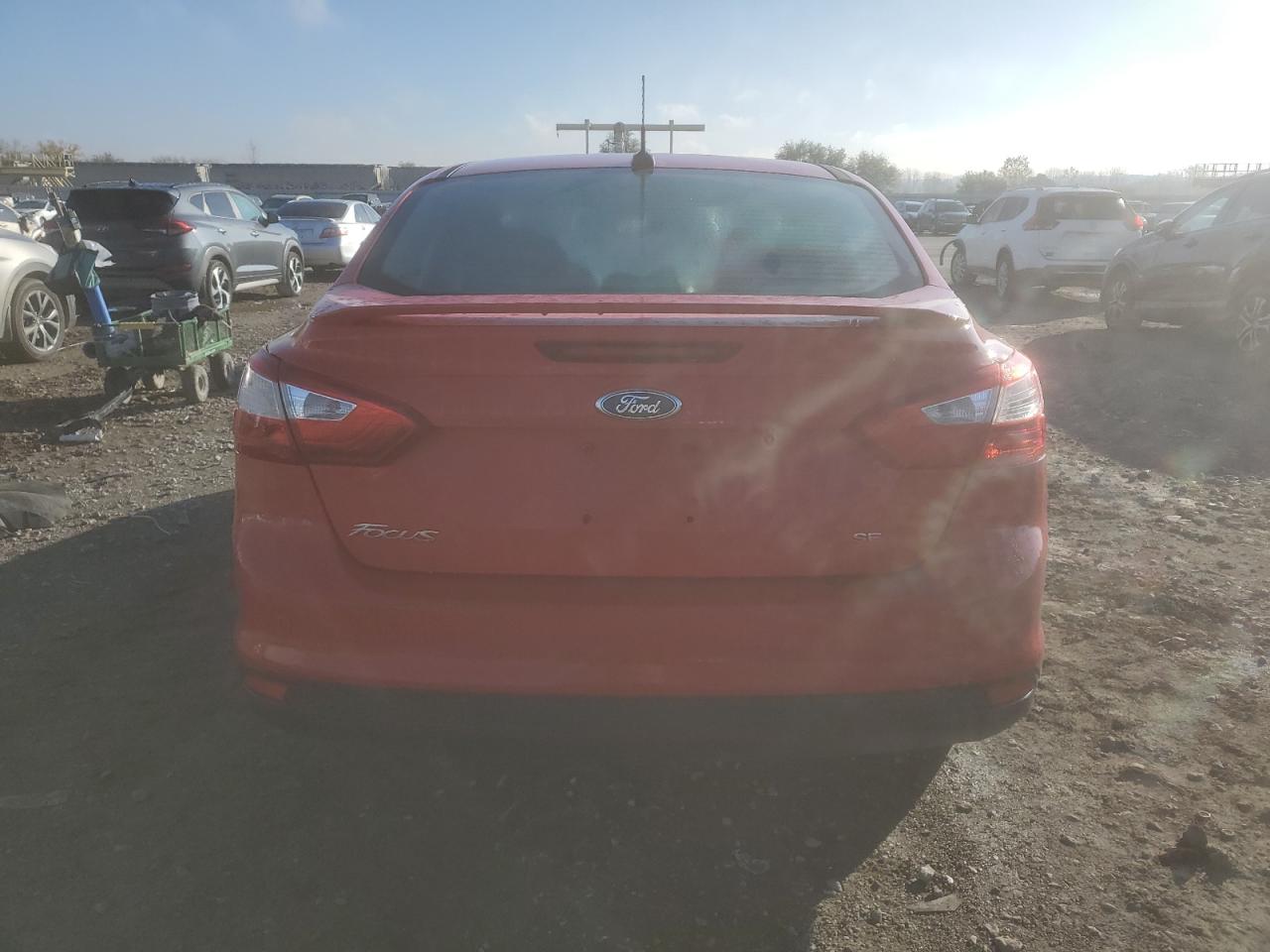 2014 Ford Focus VIN 1FADP3F26EL300080 Copart auction photo, mechanical damage thumbnail 6