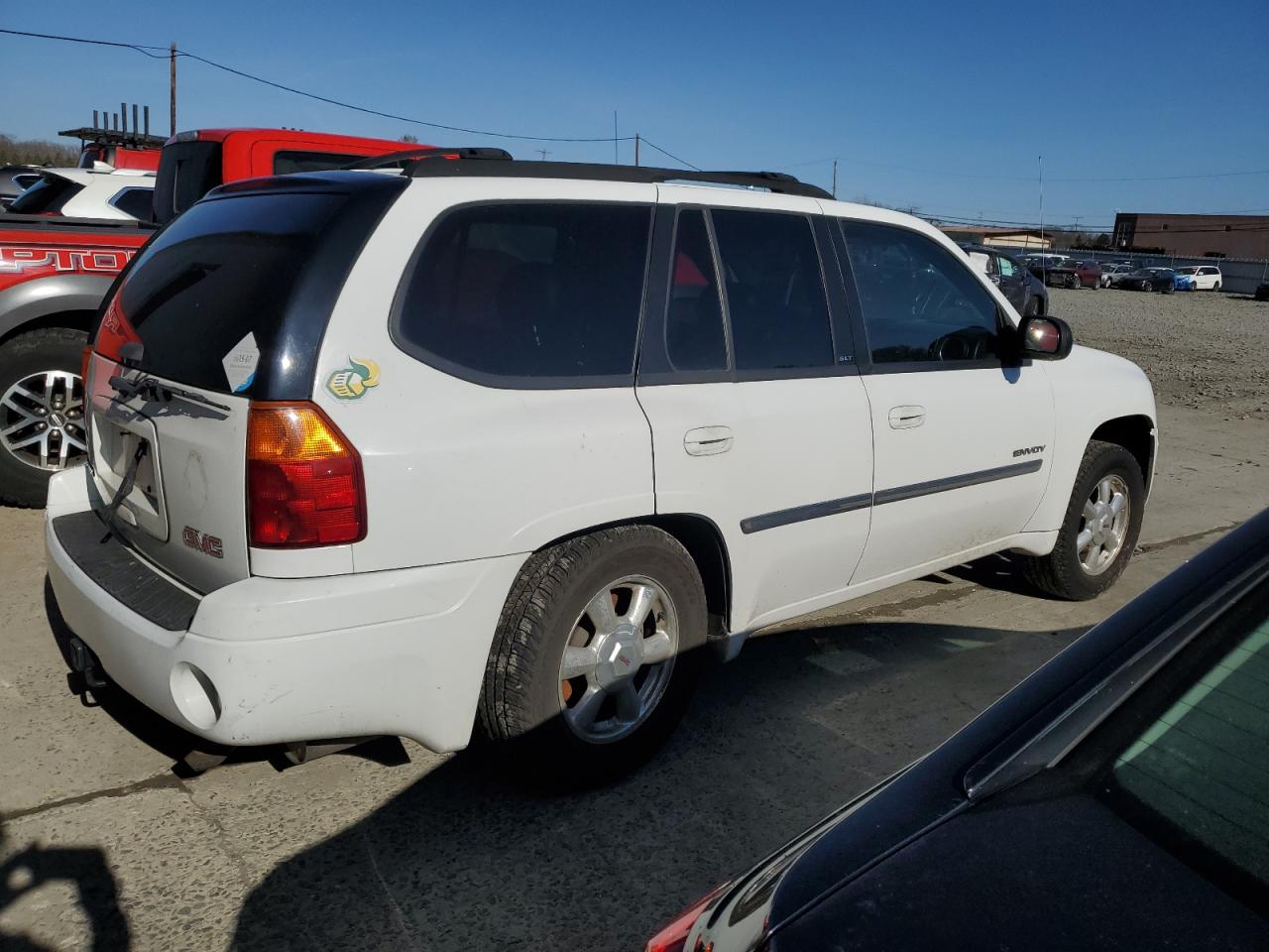 2006 GMC Envoy VIN 1GKDT13S762221043 Copart auction photo, side damage thumbnail 3