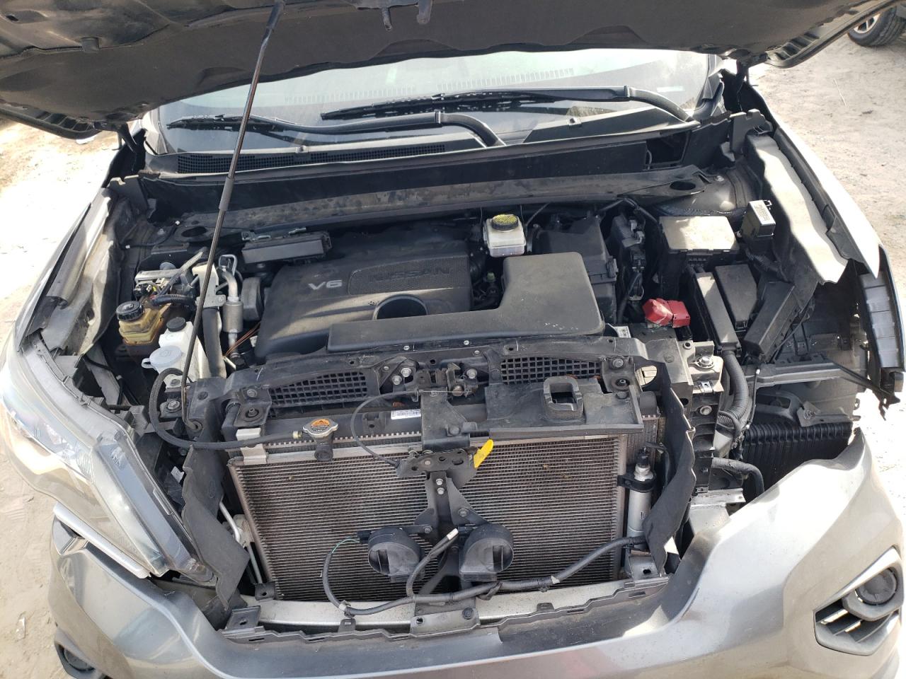 2018 Nissan Pathfinder VIN 5N1DR2MN9JC658503 Copart auction photo, front end / rear end damage thumbnail 12