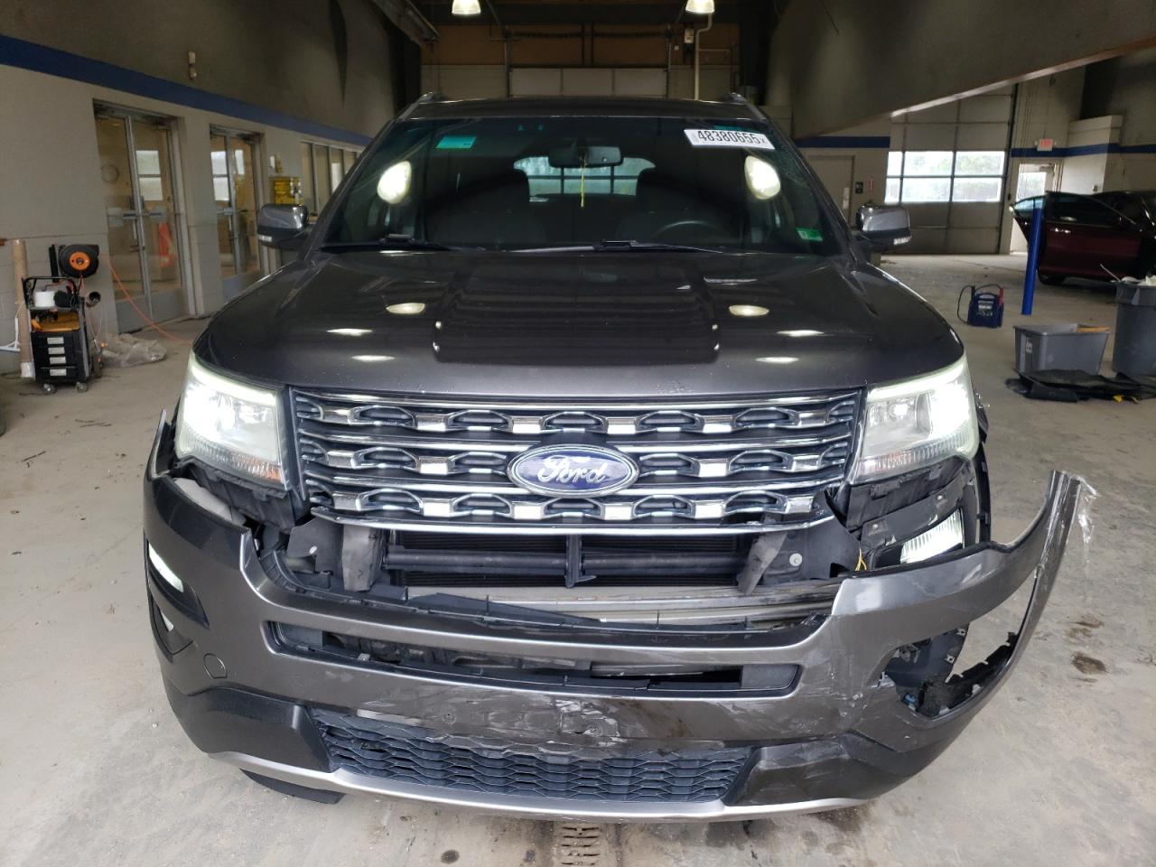 2016 Ford Explorer VIN 1FM5K8D86GGD22685 Copart auction photo, front end damage thumbnail 5