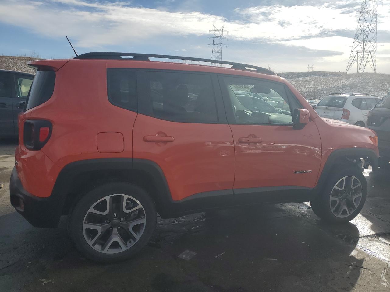 2016 Jeep Renegade VIN ZACCJBBT3GPC93250 Copart auction photo, front end / hail damage thumbnail 3