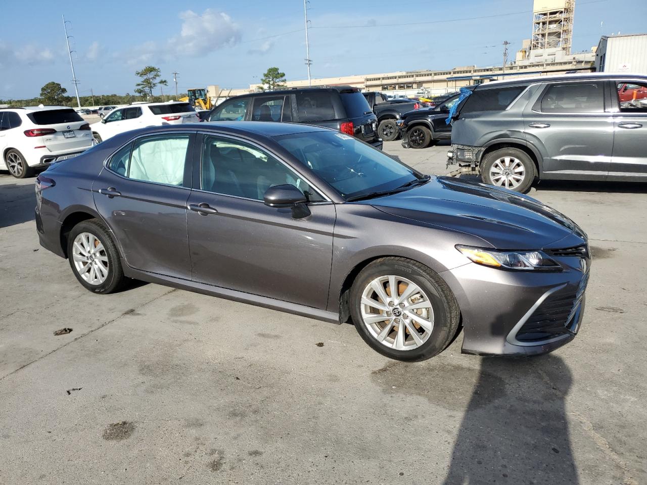 2023 Toyota Camry VIN 4T1C11AK9PU138781 Copart auction photo, front end / side damage thumbnail 4