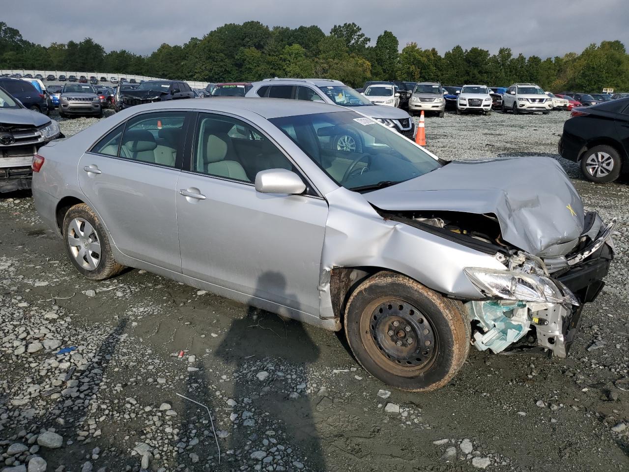 2009 Toyota Camry VIN 4T1BE46K49U385123 Copart auction photo, front end damage thumbnail 4
