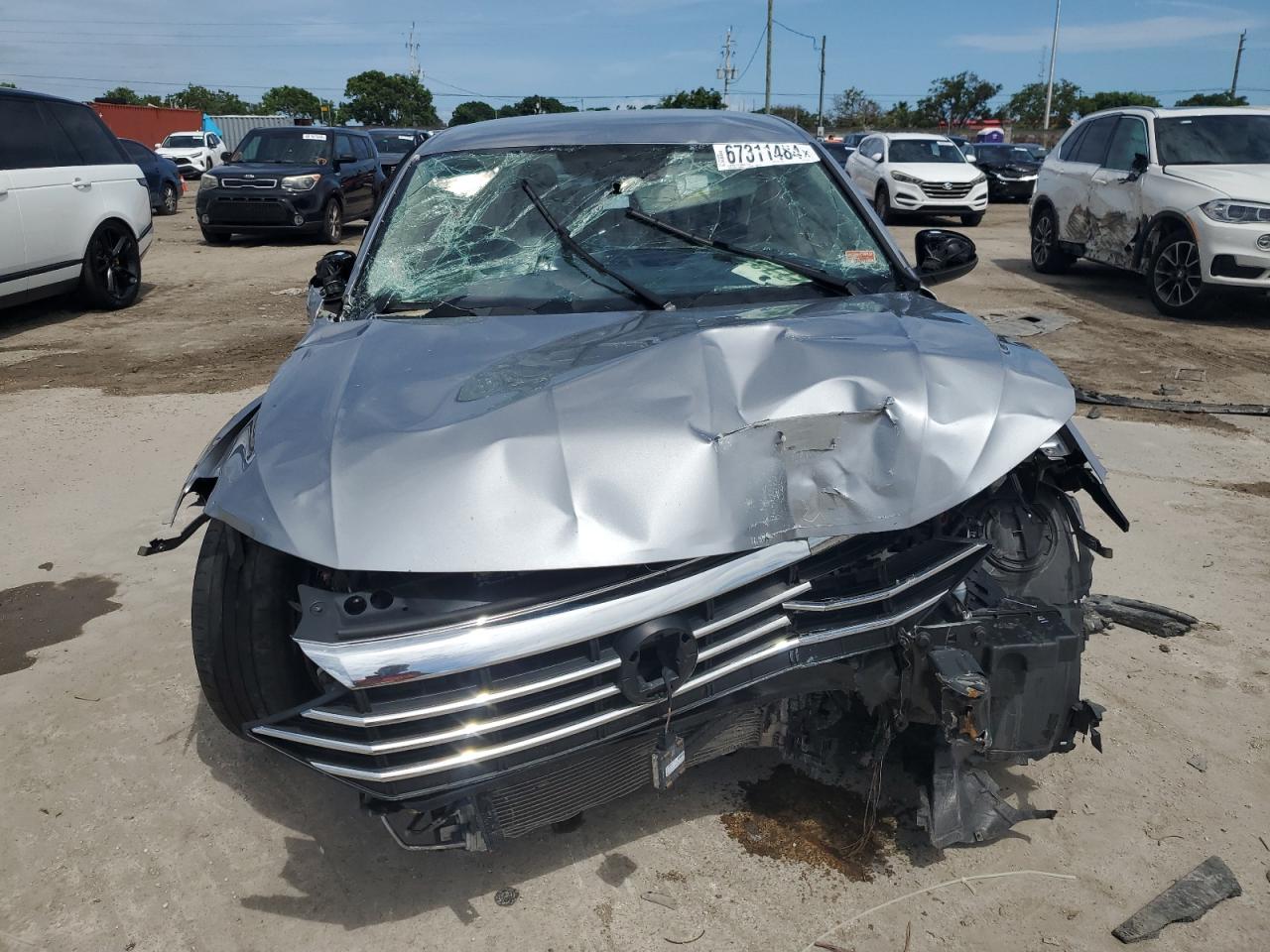 2019 Volkswagen Jetta VIN 3VWC57BU3KM267282 Copart auction photo, all over / mechanical damage thumbnail 5