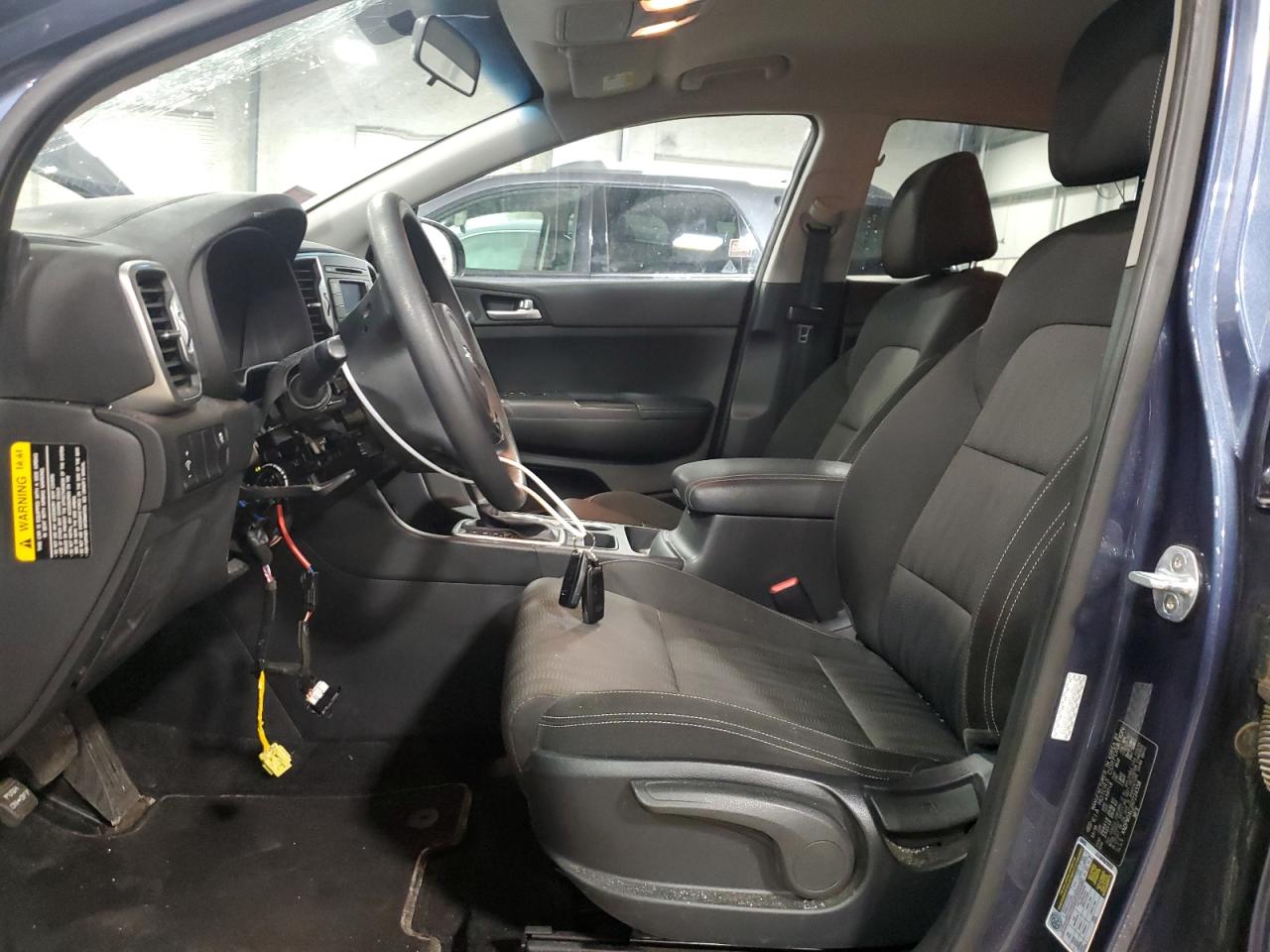 2017 KIA Sportage VIN KNDPM3AC2H7234558 Copart auction photo, vandalism damage thumbnail 7